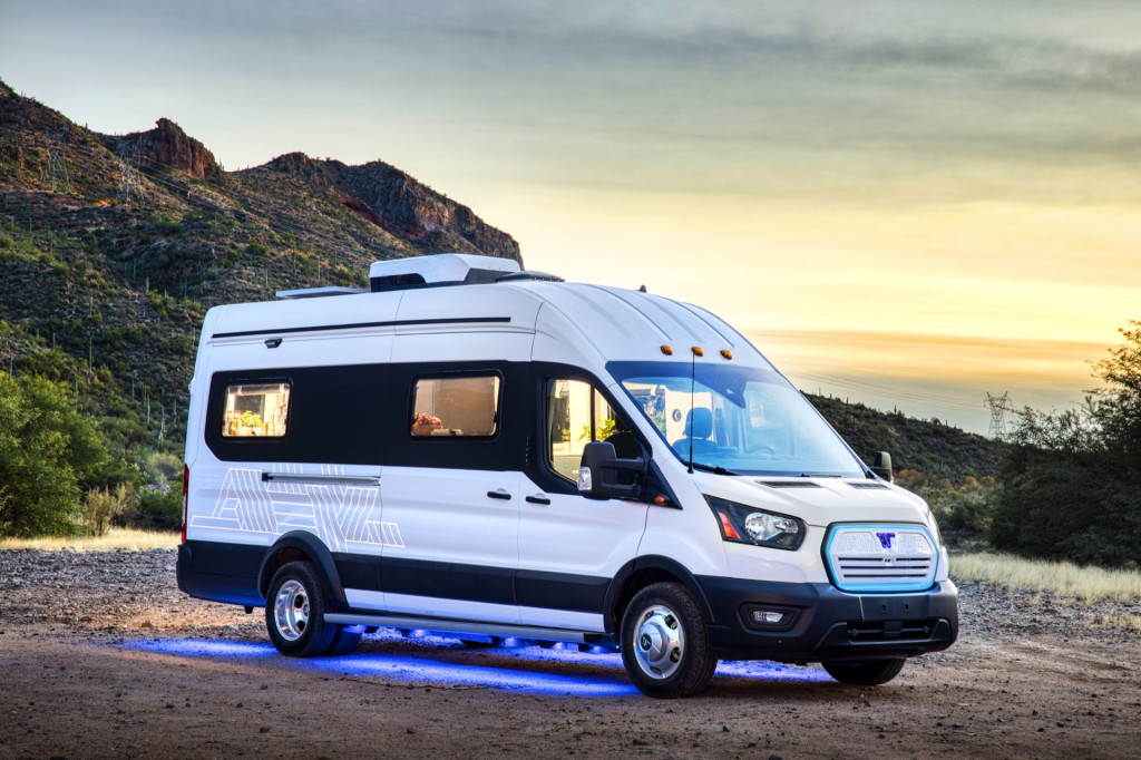 Winnebago e-RV electric motorhome concept