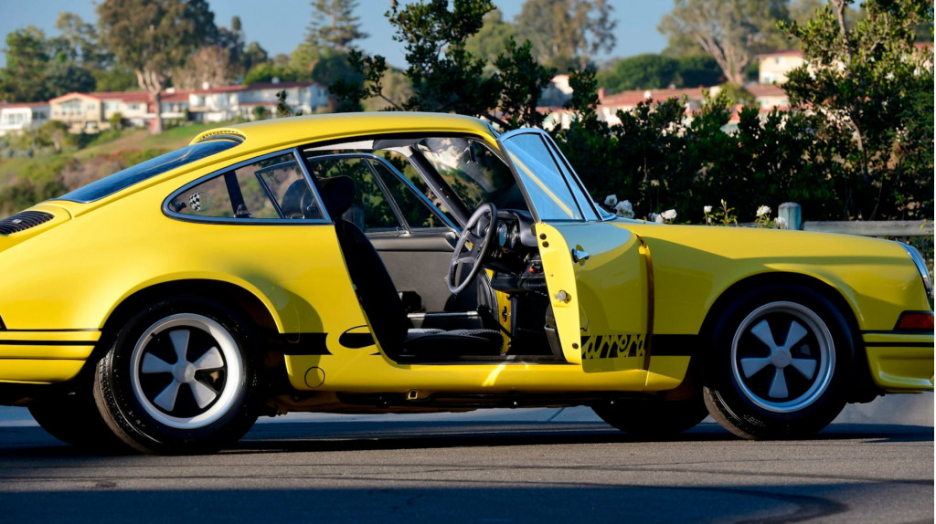 1973 Porsche 911 Carrera RS 2.7 once owned by Paul Walker - Photo credit: Mecum
