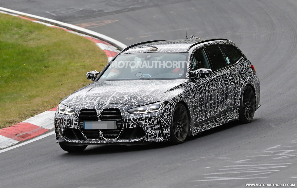 2023 BMW M3 Touring spy shots - Photo credit: S. Baldauf/SB-Medien