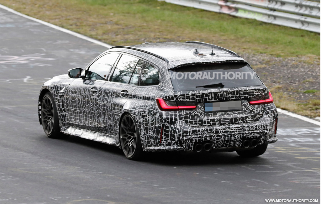 2023 BMW M3 Touring spy shots - Photo credit: S. Baldauf/SB-Medien