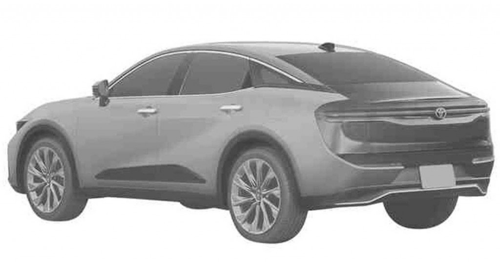 Alleged 2023 Toyota Crown patent image