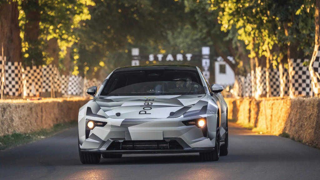 Polestar 5 prototype at the 2022 Goodwood Festival of Speed