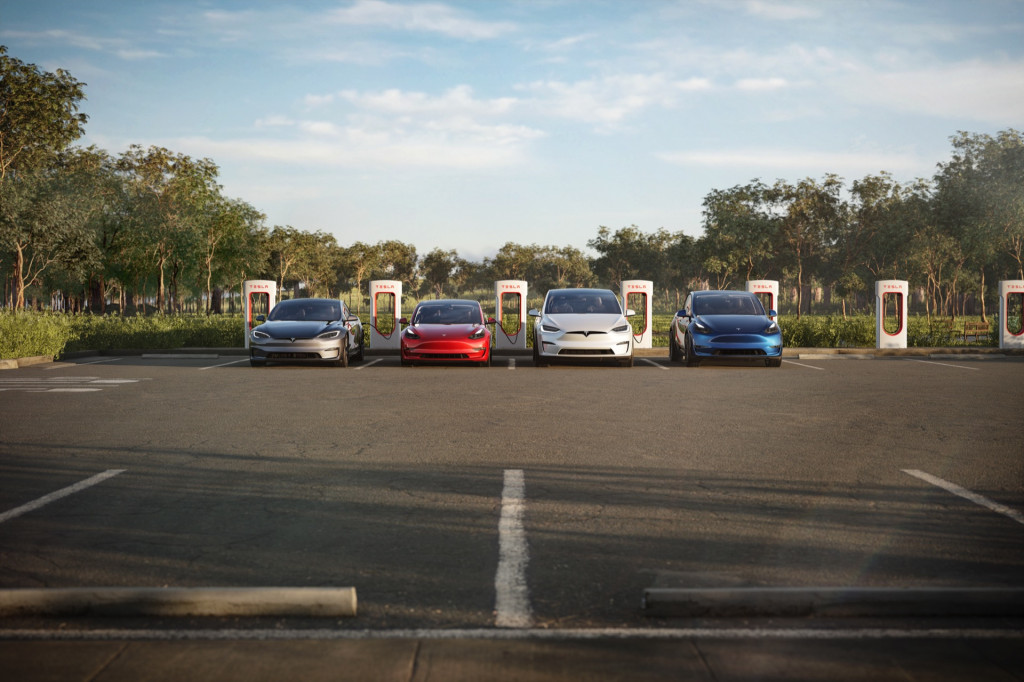 2022 Tesla lineup (Courtesy of Tesla, Inc.) 2022 Tesla lineup (Courtesy of Tesla, Inc.)