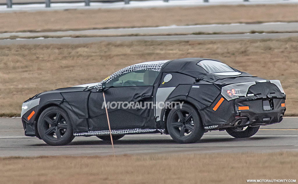 2024 Ford Mustang spy shots - Photo credit: S. Baldauf/SB-Medien 2024 Ford Mustang spy shots - Photo credit: S. Baldauf/SB-Medien