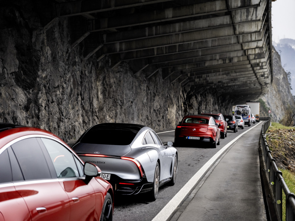 Mercedes-Benz Vision EQXX 1008-km run Mercedes-Benz Vision EQXX 1008-km run