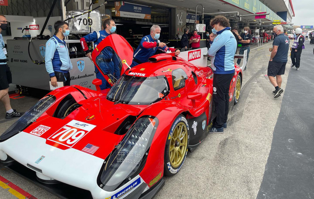 No. 709 Glickenhaus 007 LMH at the 2021 8 Hours of Portimao