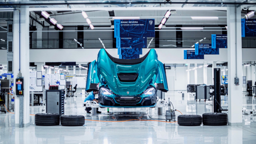 Rimac Nevera production begins