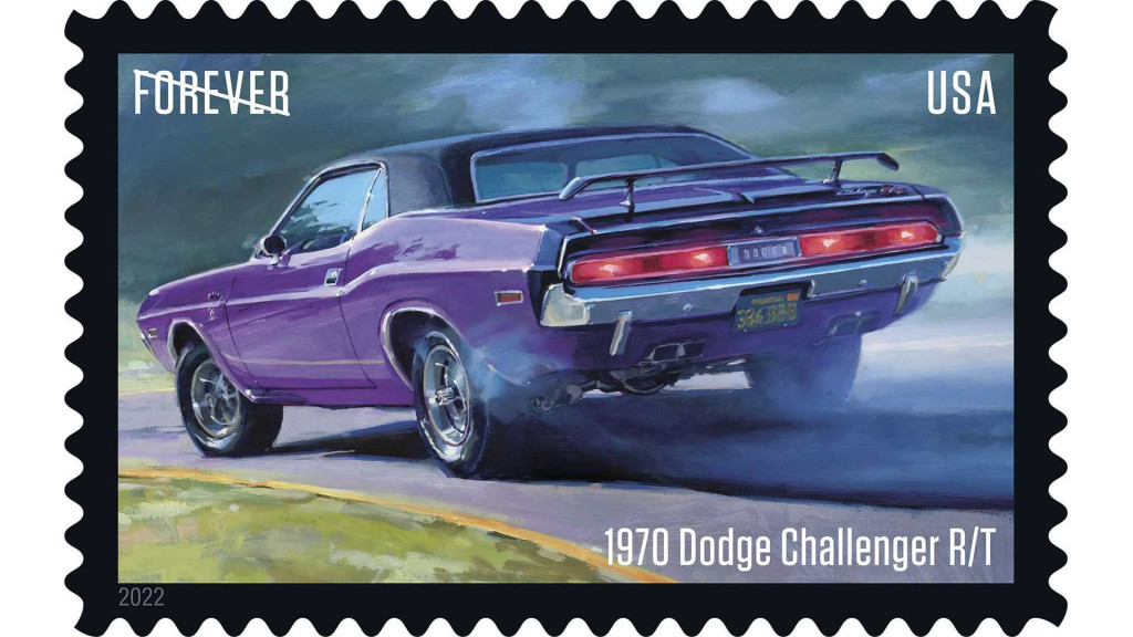 U.S. Postal Service Pony Car Forever stamps