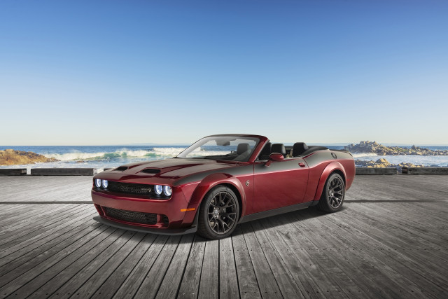 2022 Dodge Challenger convertible conversion by Drop Top Customs