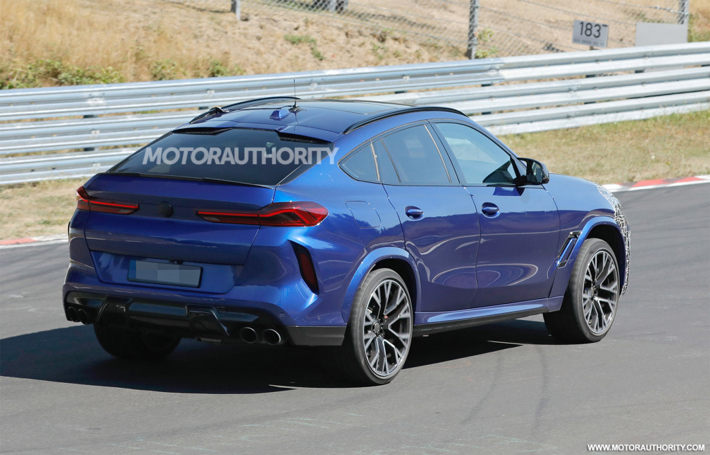 2023 BMW X6 M facelift spy shots - Photo credit: S. Baldauf/SB-Medien 2023 BMW X6 M facelift spy shots - Photo credit: S. Baldauf/SB-Medien