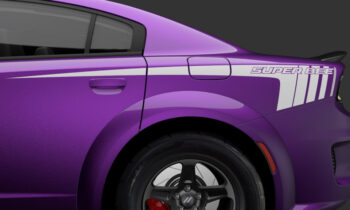 2023 Dodge Charger Super Bee revealed with drag radials as second of seven Last Call buzz models