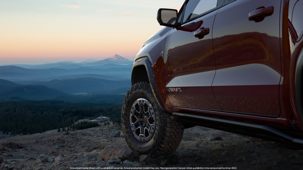 2023 GMC Canyon AT4X teaser