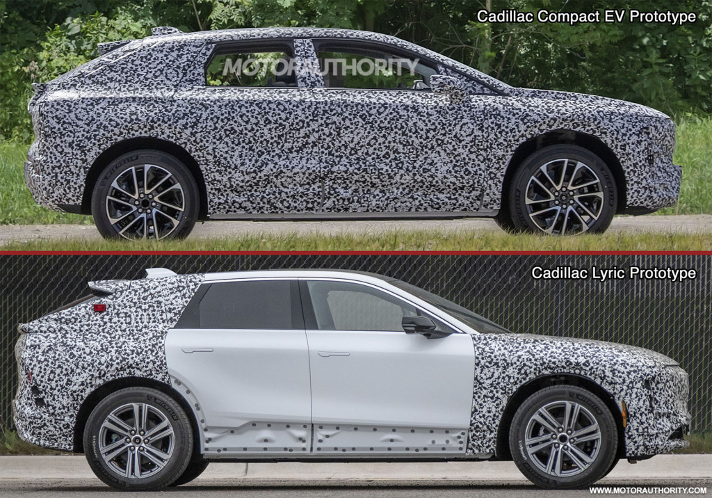 2025 Cadillac electric compact crossover spy shots - Photo credit: Baldauf 2025 Cadillac electric compact crossover spy shots - Photo credit: Baldauf