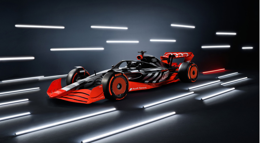 Audi F1 show car for F1 2026 announcement