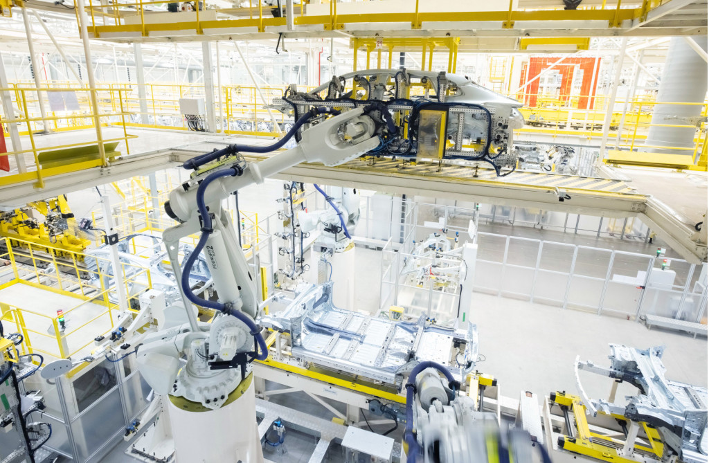 First Zeekr 001 rolls off the line at plant in Ningbo, China - October 2021