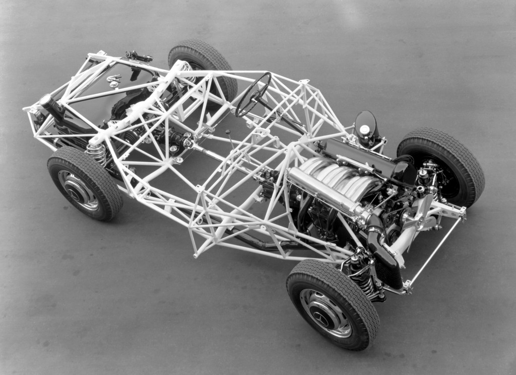 1954-1957 Mercedes-Benz 300 SL spaceframe