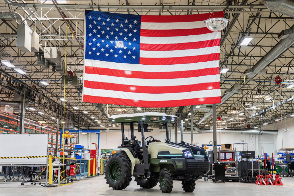 Monarch Mk-V electric tractor