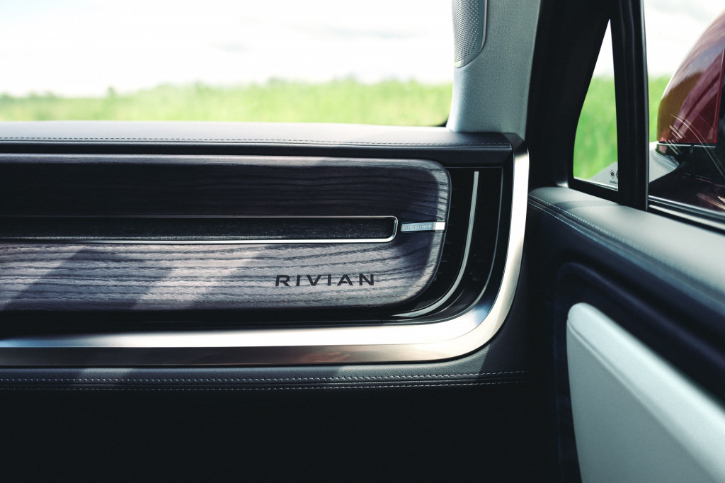 Rivian R1S with revised Ocean Coast interior