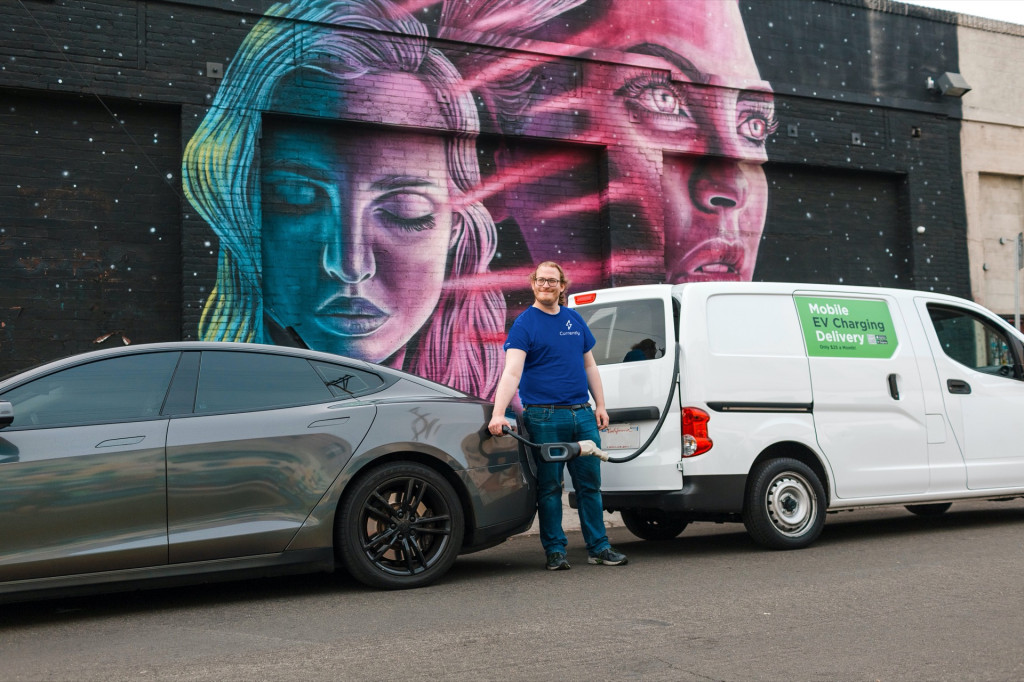 SparkCharge and Currently app