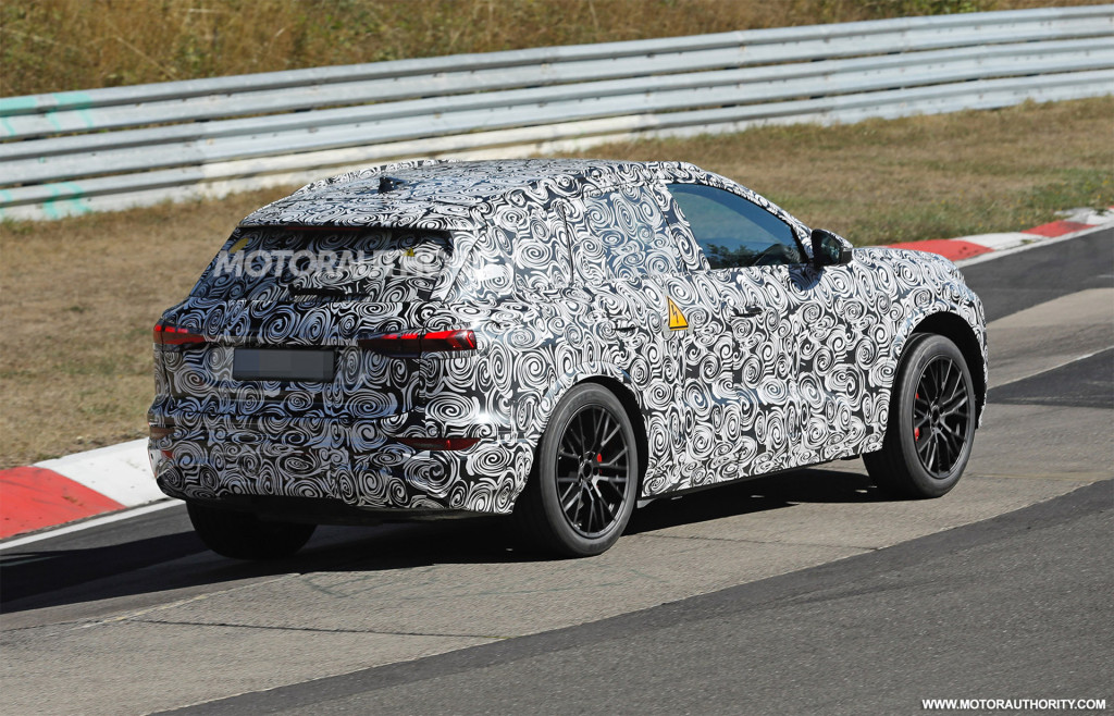 2024 Audi Q6 RS E-Tron spy shots - Photo credit: S. Baldauf/SB-Medien