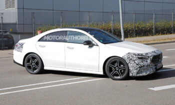 2024 Mercedes-Benz CLA-Class Shooting Brake spy shots: Updated compact wagon spotted