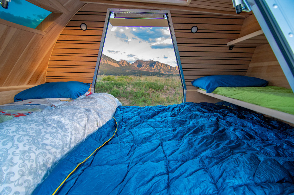 Colorado Teardrops - The Boulder electrified travel trailer Colorado Teardrops - The Boulder electrified travel trailer
