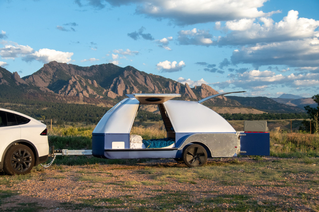 Colorado Teardrops - The Boulder electrified travel trailer