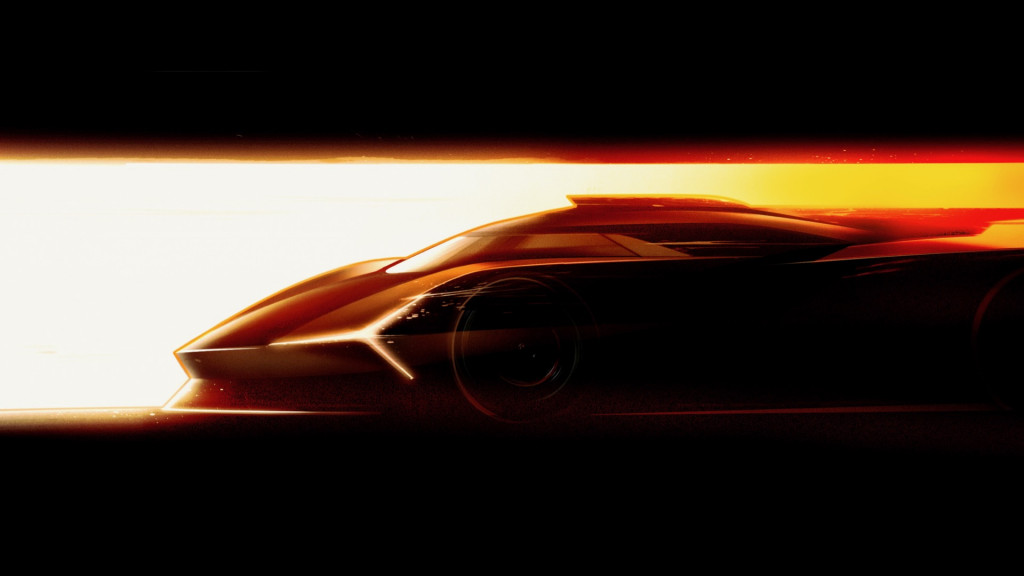 Lamborghini LMDh teaser Lamborghini LMDh teaser