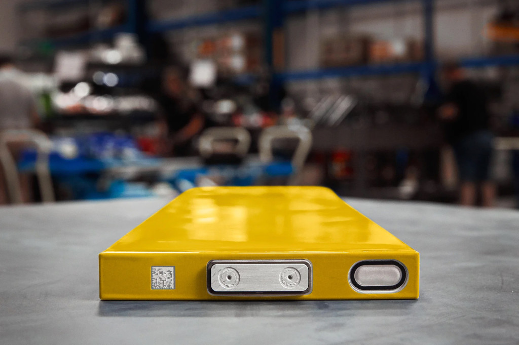 ONE 1007 Wh/L anode-free battery cell