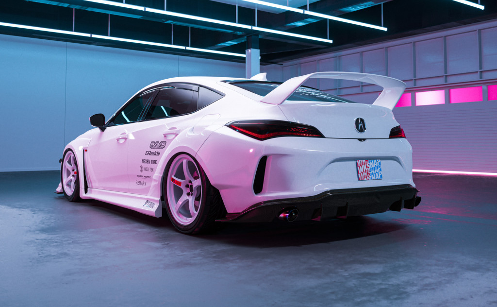 2023 Acura Integra modified for 2022 SEMA show 2023 Acura Integra modified for 2022 SEMA show