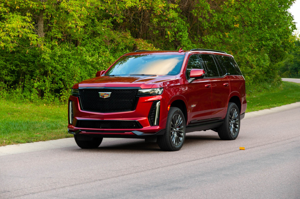 The 2023 Cadillac Escalade-V's low-key design will have it flying under the radar. The 2023 Cadillac Escalade-V's low-key design will have it flying under the radar.