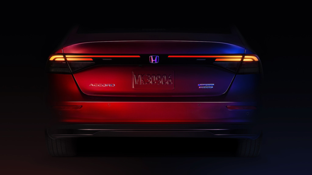 2023 Honda Accord teaser 2023 Honda Accord teaser