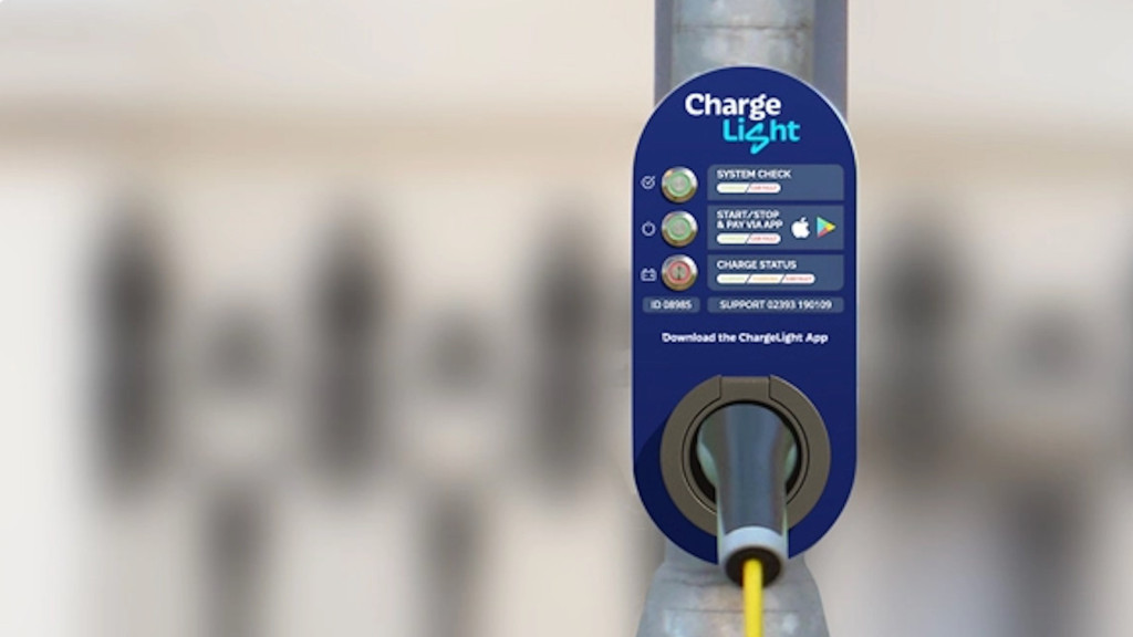 ChargeLight street-light EV charging ChargeLight street-light EV charging