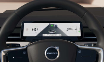 Volvo previews EX90 electric SUV's user interface