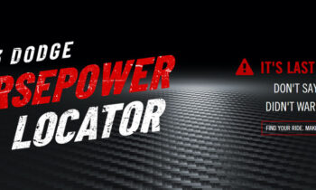 Horsepower Locator helps find final gas-powered Dodge Chargers, Challengers