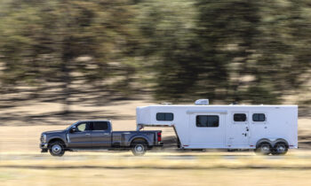 2023 Ford Super Duty rated up to 500 hp, 40,000 lb of towing