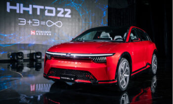 Foxconn's EV brand reveals Model V pickup truck, Model B SUV