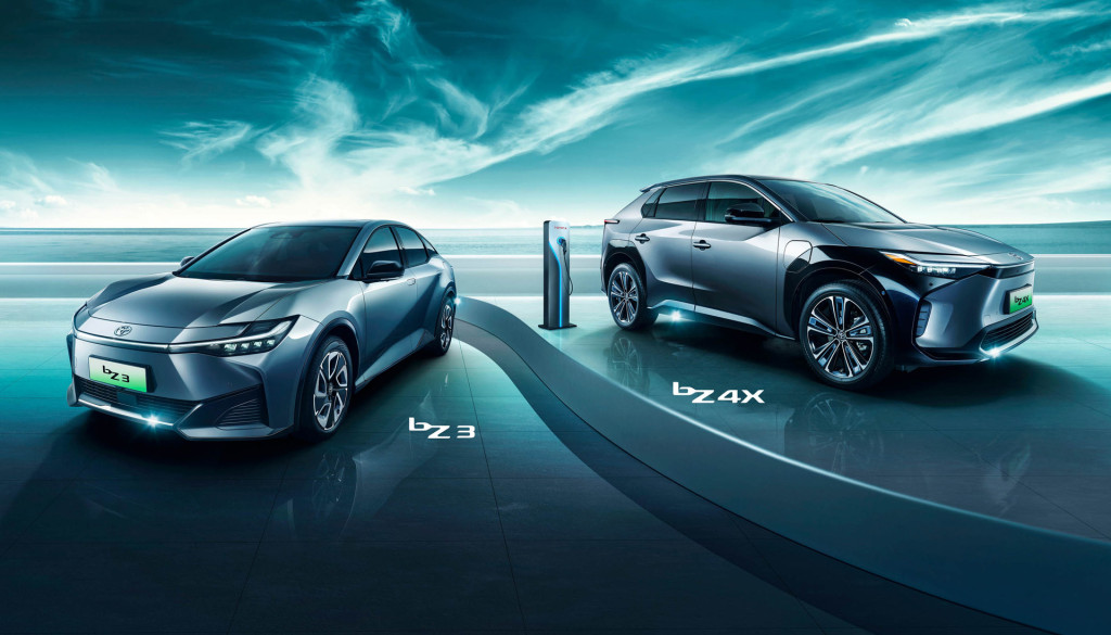 New Toyota BZ3 and BZ4X New Toyota BZ3 and BZ4X