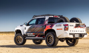 Nissan reveals a V-8-powered Frontier