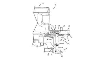 Stellantis patents retractable tailgate side step