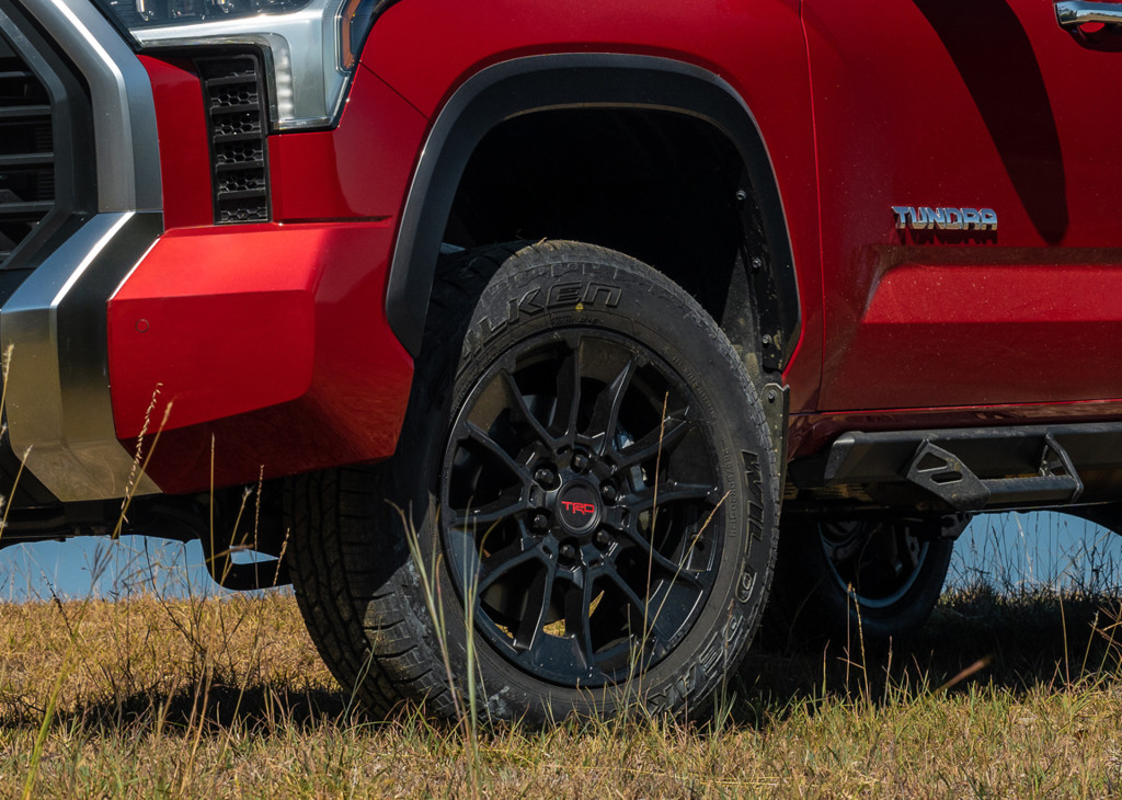 Toyota Tundra equipped with TRD 3-inch lift kit Toyota Tundra equipped with TRD 3-inch lift kit
