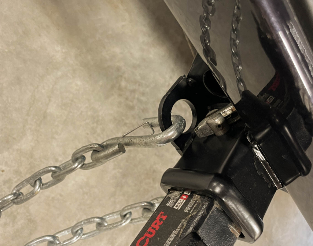2022 GMC Sierra 1500 Denali Ultimate has the most convenient safety chain hookups on a light-duty pickup truck 2022 GMC Sierra 1500 Denali Ultimate has the most convenient safety chain hookups on a light-duty pickup truck