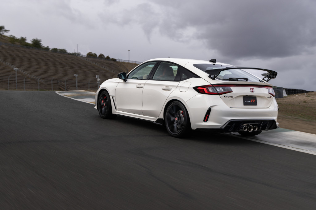 2023 Honda Civic Type R at Sonoma Raceway