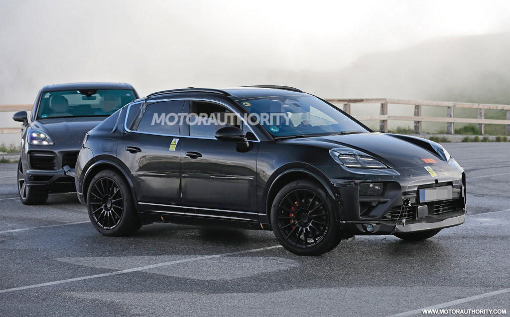 2024 Porsche Macan EV spy shots - Photo credit: S. Baldauf/SB-Medien