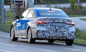 2025 Audi A3 spy shots