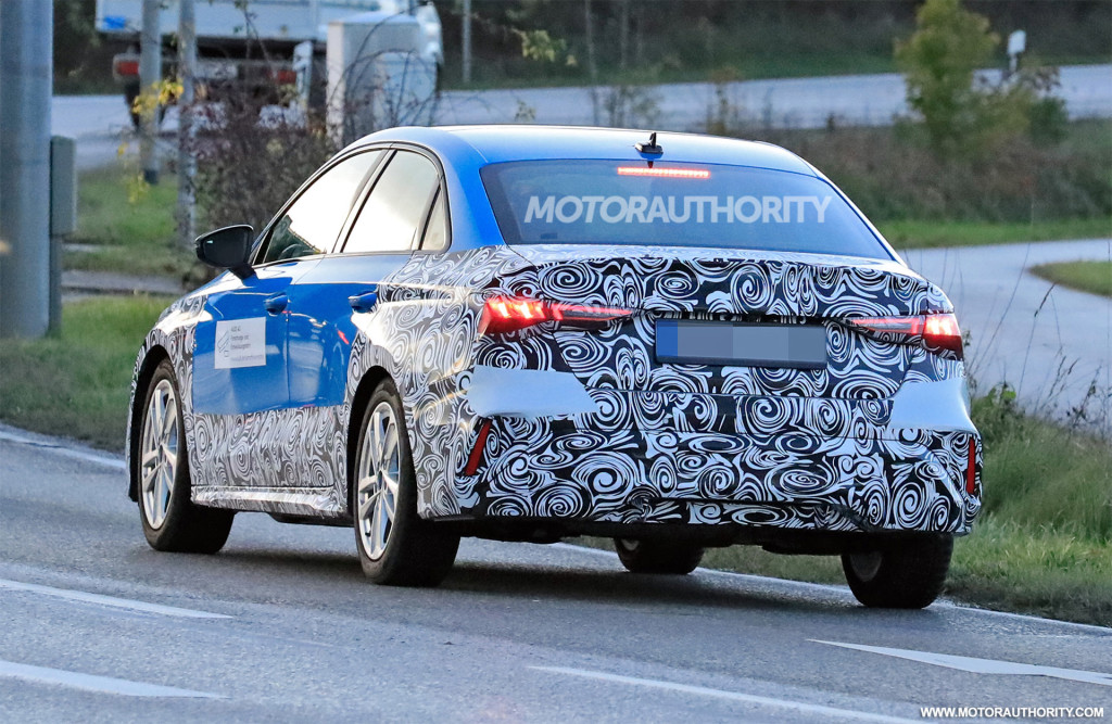 2025 Audi A3 facelift spy shots - Photo credit: S. Baldauf/SB-Medien 2025 Audi A3 facelift spy shots - Photo credit: S. Baldauf/SB-Medien
