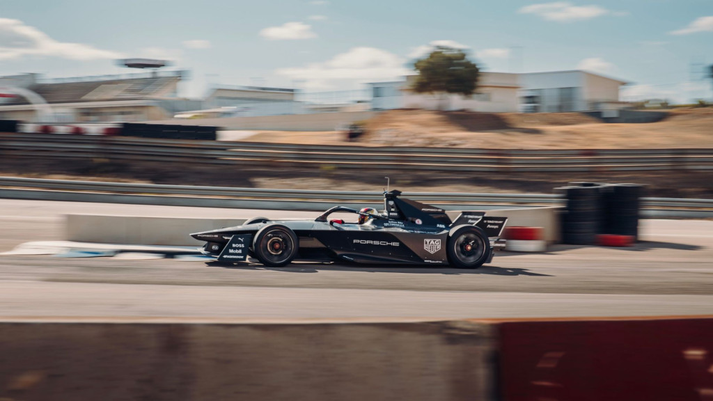 Porsche 99X Electric Formula E Gen3 race car