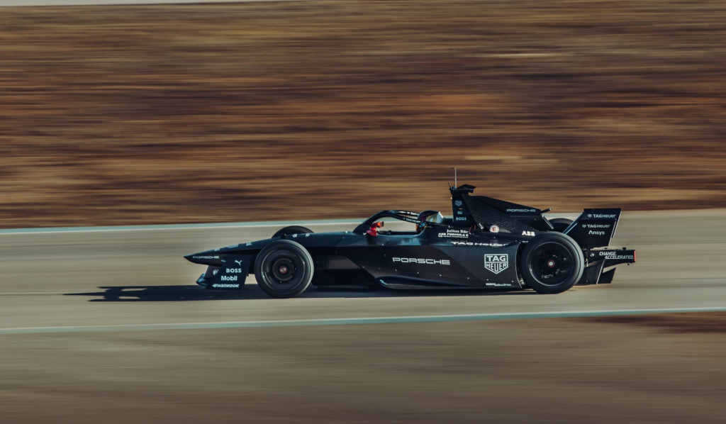 Porsche 99X Electric Formula E Gen3 race car