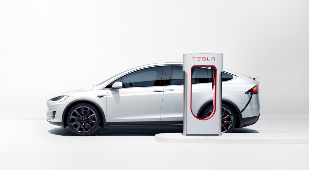 Tesla charging (Courtesy of Tesla, Inc.) Tesla charging (Courtesy of Tesla, Inc.)