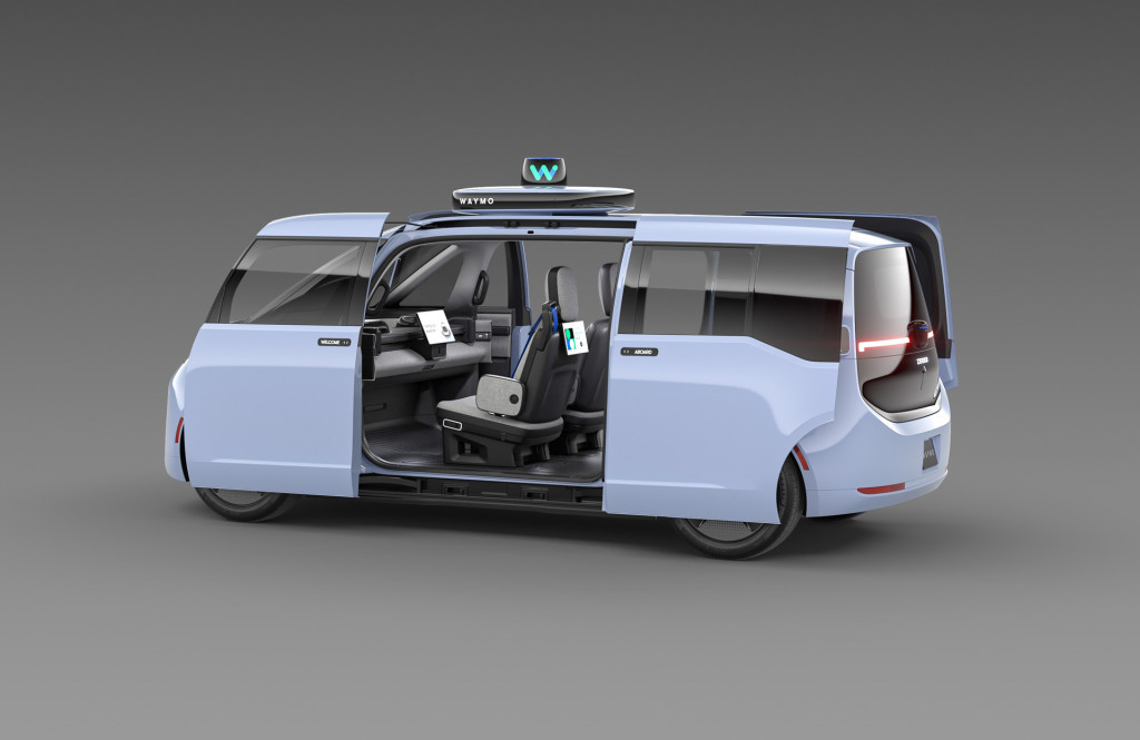 Waymo robotaxi based on the Zeekr SEA-M platform